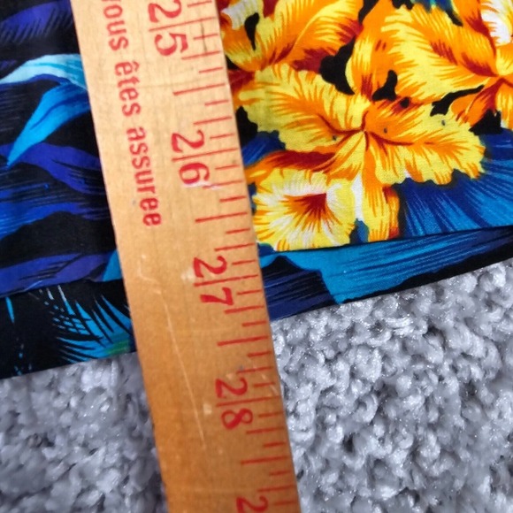 Vintage Royal Creations Shirt Mens Large Hawaiian Aloha Sunset‎ Palm Tree Surf - Picture 9 of 10